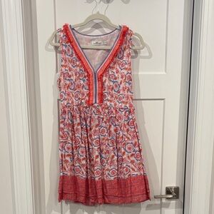 Vineyard Vines Pink and White Floral Dress